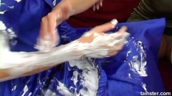 Messy Birthday Fun Screencap 10 on www.sinx.com