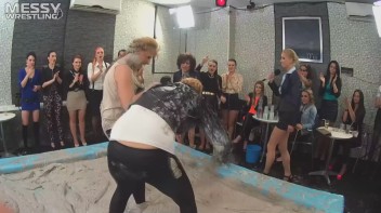 Messy Wrestling (Lost Footage Found): Badass Babes Throw Down Hard! 1/2 Price!!! Action Cam Footage! Screencap 9 on www.sinx.com