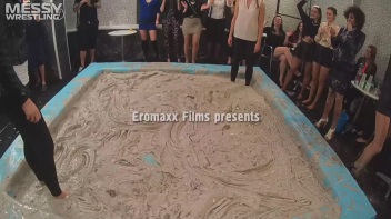 Messy Wrestling (Lost Footage Found): Badass Babes Throw Down Hard! 1/2 Price!!! Action Cam Footage! Screencap 1 on www.sinx.com