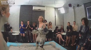 Messy Wrestling (Lost Footage Found): Badass Babes Throw Down Hard! 1/2 Price!!! Action Cam Footage! Screencap 13 on www.sinx.com