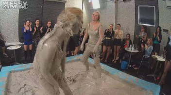 Messy Wrestling (Lost Footage Found): Badass Babes Throw Down Hard! 1/2 Price!!! Action Cam Footage! Screencap 18 on www.sinx.com