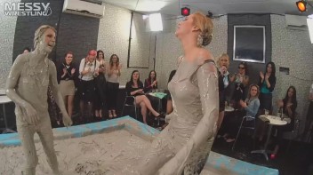 Messy Wrestling (Lost Footage Found): Badass Babes Throw Down Hard! 1/2 Price!!! Action Cam Footage! Screencap 19 on www.sinx.com