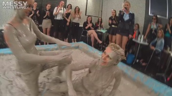 Messy Wrestling (Lost Footage Found): Badass Babes Throw Down Hard! 1/2 Price!!! Action Cam Footage! Screencap 21 on www.sinx.com