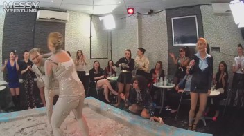 Messy Wrestling (Lost Footage Found): Badass Babes Throw Down Hard! 1/2 Price!!! Action Cam Footage! Screencap 25 on www.sinx.com