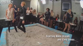 Messy Wrestling (Lost Footage Found): Badass Babes Throw Down Hard! 1/2 Price!!! Action Cam Footage! Screencap 3 on www.sinx.com