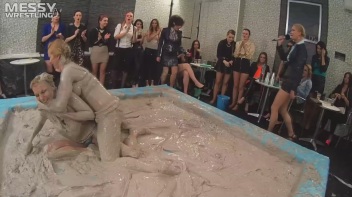 Messy Wrestling (Lost Footage Found): Badass Babes Throw Down Hard! 1/2 Price!!! Action Cam Footage! Screencap 30 on www.sinx.com