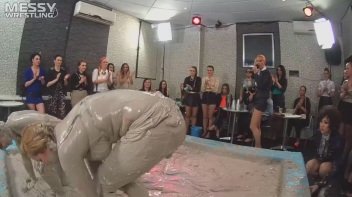 Messy Wrestling (Lost Footage Found): Badass Babes Throw Down Hard! 1/2 Price!!! Action Cam Footage! Screencap 31 on www.sinx.com