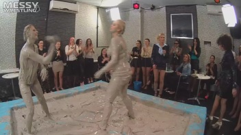 Messy Wrestling (Lost Footage Found): Badass Babes Throw Down Hard! 1/2 Price!!! Action Cam Footage! Screencap 32 on www.sinx.com