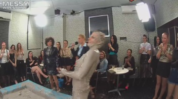 Messy Wrestling (Lost Footage Found): Badass Babes Throw Down Hard! 1/2 Price!!! Action Cam Footage! Screencap 33 on www.sinx.com