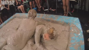 Messy Wrestling (Lost Footage Found): Badass Babes Throw Down Hard! 1/2 Price!!! Action Cam Footage! Screencap 38 on www.sinx.com