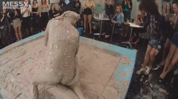 Messy Wrestling (Lost Footage Found): Badass Babes Throw Down Hard! 1/2 Price!!! Action Cam Footage! Screencap 45 on www.sinx.com