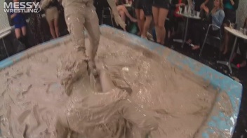 Messy Wrestling (Lost Footage Found): Badass Babes Throw Down Hard! 1/2 Price!!! Action Cam Footage! Screencap 49 on www.sinx.com