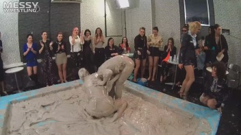 Messy Wrestling (Lost Footage Found): Badass Babes Throw Down Hard! 1/2 Price!!! Action Cam Footage! Screencap 50 on www.sinx.com