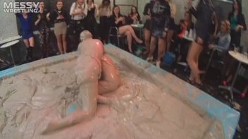 Messy Wrestling (Lost Footage Found): Badass Babes Throw Down Hard! 1/2 Price!!! Action Cam Footage! Screencap 60 on www.sinx.com