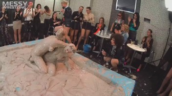 Messy Wrestling (Lost Footage Found): Badass Babes Throw Down Hard! 1/2 Price!!! Action Cam Footage! Screencap 62 on www.sinx.com