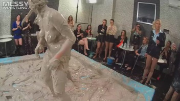 Messy Wrestling (Lost Footage Found): Badass Babes Throw Down Hard! 1/2 Price!!! Action Cam Footage! Screencap 65 on www.sinx.com