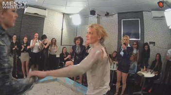 Messy Wrestling (Lost Footage Found): Badass Babes Throw Down Hard! 1/2 Price!!! Action Cam Footage! Screencap 7 on www.sinx.com