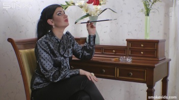 Seductress Smokes And Seduces Screencap 21 on www.sinx.com