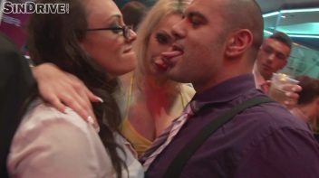 Backstage Brawl: Sloppy Swapping Blowjob Banging - Nikita Devine & Chessie Kay's Freaky Face-Fuck Frenzy Screencap 4 on www.sinx.com