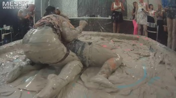 Chicks Got Tits - Mud Wrestling: For The Love Of The Mud!  Pulling, Ripping, And Wrasslin' Up A Storm! Screencap 38 on www.sinx.com
