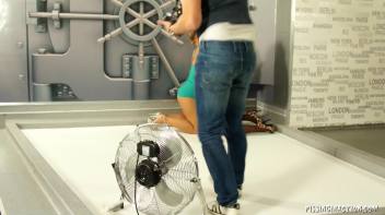 Blond Bombshells In Piss Photoshoot Screencap 15 on www.sinx.com