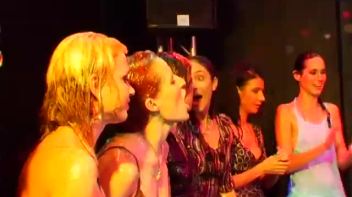 Blue Gel Fight Does the Trick! Screencap 104 on www.sinx.com