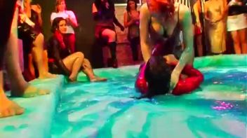 Blue Gel Fight Does the Trick! Screencap 49 on www.sinx.com