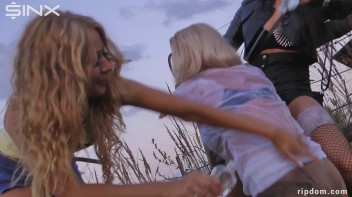 Girl Gang Tickle Torture Screencap 34 on www.sinx.com