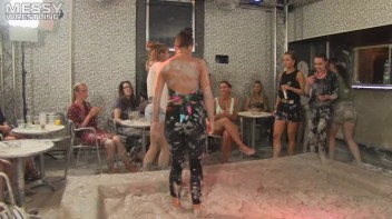 Muddy Wrestling Special: 2 Amateur Battles - Audience vs. Audience Screencap 2 on www.sinx.com