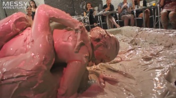 Muddy Wrestling Special: 2 Amateur Battles - Audience vs. Audience Screencap 27 on www.sinx.com