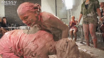 Muddy Wrestling Special: 2 Amateur Battles - Audience vs. Audience Screencap 28 on www.sinx.com