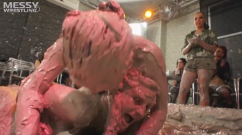 Muddy Wrestling Special: 2 Amateur Battles - Audience vs. Audience Screencap 33 on www.sinx.com