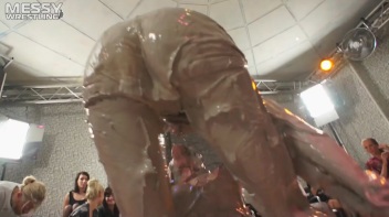 Muddy Wrestling Special: 2 Amateur Battles - Audience vs. Audience Screencap 36 on www.sinx.com