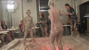 Muddy Wrestling Special: 2 Amateur Battles - Audience vs. Audience Screencap 66 on www.sinx.com