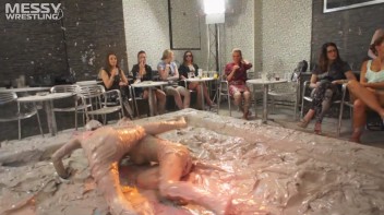 Muddy Wrestling Special: 2 Amateur Battles - Audience vs. Audience Screencap 67 on www.sinx.com