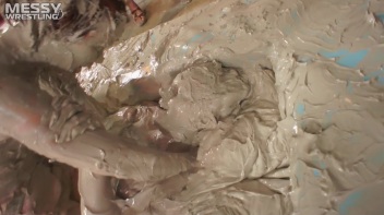 Muddy Wrestling Special: 2 Amateur Battles - Audience vs. Audience Screencap 80 on www.sinx.com