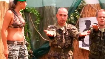 Sergeant Killmer Puts Her Men To The Test Screencap 16 on www.sinx.com