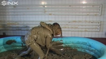 Catfighting Babes Mud Wrestle To Settle! Screencap 18 on www.sinx.com