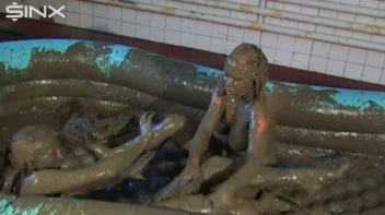 Catfighting Babes Mud Wrestle To Settle! Screencap 46 on www.sinx.com