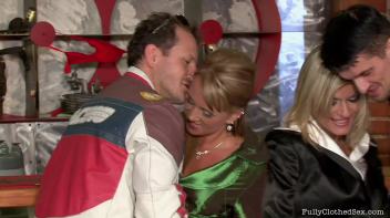 Fully Clothed Fucking At The Bar Screencap 6 on www.sinx.com