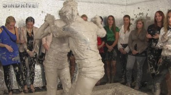 Muddy Wrestling: Regina vs. Kirsten Plant Screencap 96 on www.sinx.com