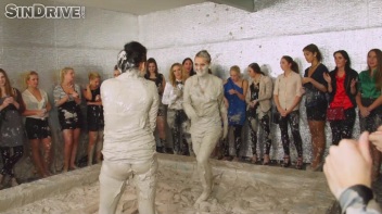 Muddy Wrestling: Regina vs. Kirsten Plant Screencap 18 on www.sinx.com