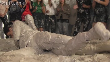 Muddy Wrestling: Regina vs. Kirsten Plant Screencap 19 on www.sinx.com