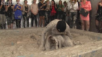 Muddy Wrestling: Regina vs. Kirsten Plant Screencap 27 on www.sinx.com