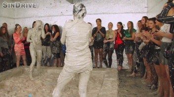 Muddy Wrestling: Regina vs. Kirsten Plant Screencap 64 on www.sinx.com