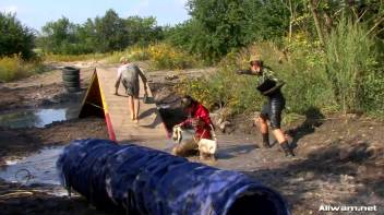 Wam Obstacle Course Destroys Entire Wardrobe Screencap 43 on www.sinx.com