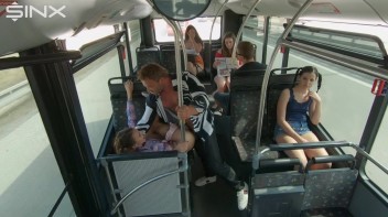 Dirty Pervert Fucks Teen On a Public Bus Screencap 47 on www.sinx.com
