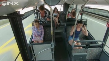 Dirty Pervert Fucks Teen On a Public Bus Screencap 5 on www.sinx.com