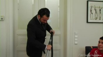 Fully Clothed Pissing All Over His Sales Pitch Screencap 11 on www.sinx.com