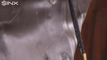 Ballgagged Brunette Drools Over Her Designer Clothes Screencap 4 on www.sinx.com